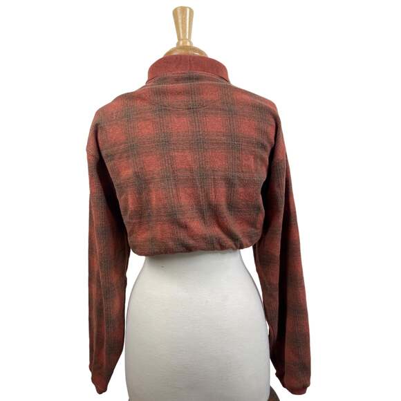 y2k plaid crop top | gilmore girls inspo | fall outfits | custom reworked fits - Picture 3 of 9